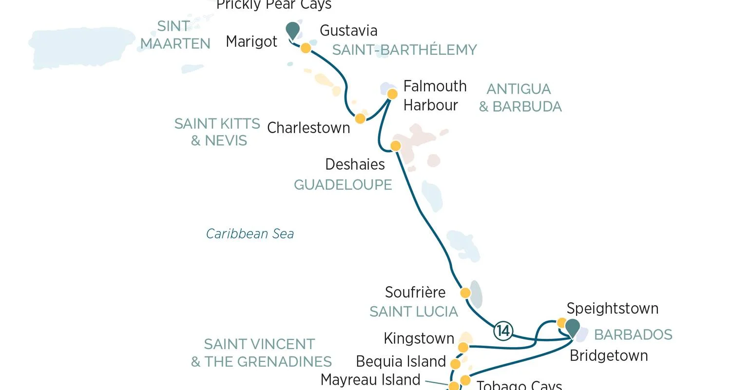 Explore Discover Eastern Caribbean & Grenadines 2027 - 15 Days for 15 days with Emerald Cruises and discover unforgettable experiences - Photo 2