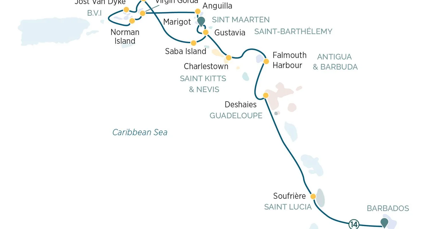 Explore Discover the Pearls of the Caribbean 2027 - 15 Days for 15 days with Emerald Cruises and discover unforgettable experiences - Photo 2